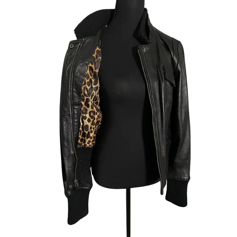 Express Genuine Leather Jacket - Picture 6 of 6